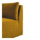 Canapé LOU en velours - Safran - Module central - L. 91.5 cm