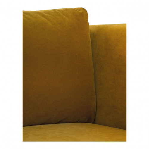 LOU Sofa in Velvet - Saffron - Right Module