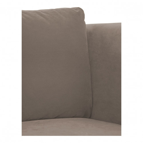 LOU Sofa in Cotton Velvet - Taupe - Right Module