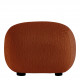 Pouf LISETTE en bouclette - Terracotta