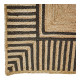 Tapis DAMCO en jute - 300 x 200 cm