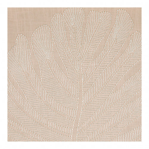 Décoration murale PALME en perles - Écru