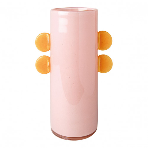 Vase PIPA en verre - Rose