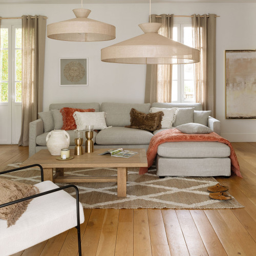 Futon PAULA en velours irisé - 180 x 80 cm - Orange brûlé Futon PAULA en velours irisé - 180 x 80 cm - Orange brûlé