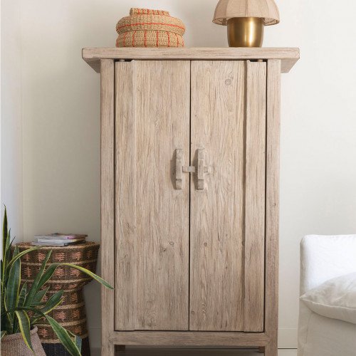 Buffet BAO en orme recyclé - Naturel