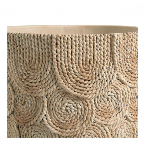 OSA Planter in Cream Cement - Large Size - 31.5 x 31.5 x 26.5 cm