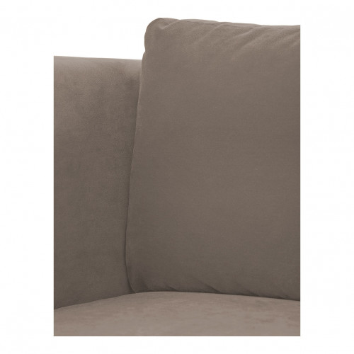 LOU Sofa in cotton velvet - 3 modules - W. 336 cm - Taupe