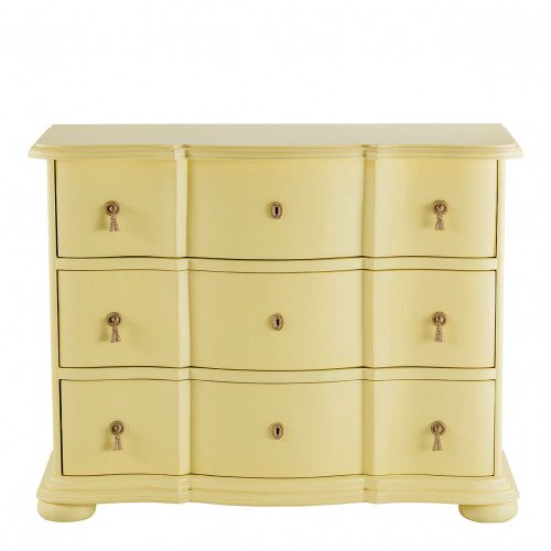 Commode CARLOTTA - Petit modèle - Jaune pastel Commode CARLOTTA - Petit modèle - Jaune pastel