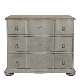CARLOTTA Chest of Drawers - Small Model - Stone