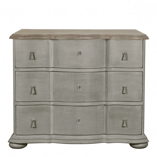 CARLOTTA Chest of Drawers - Small Model - Stone