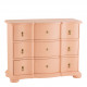 Commode CARLOTTA - Petit modèle - Rose pastel