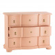 Commode CARLOTTA - Petit modèle - Rose pastel