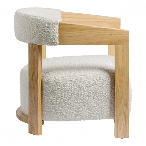 ARSÈNE Armchair in Bouclé - Cream