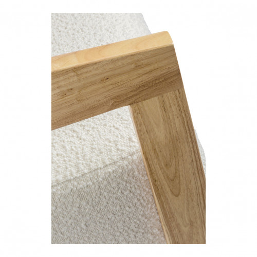 ARSÈNE Armchair in Bouclé - Cream