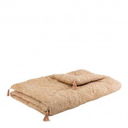 SOLINA Futon in Cotton - 180 x 80 cm - Pink