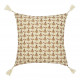 Housse de coussin DAPHNÉ en coton - Beige - 50 x 50 cm