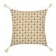 Housse de coussin DAPHNÉ en coton - Beige - 50 x 50 cm
