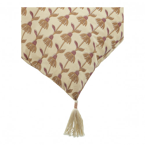 DAPHNÉ Cotton Cushion Cover - Beige - 50 x 50 cm