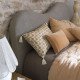 Housse de coussin DAPHNÉ en coton - Beige - 60 x 40 cm