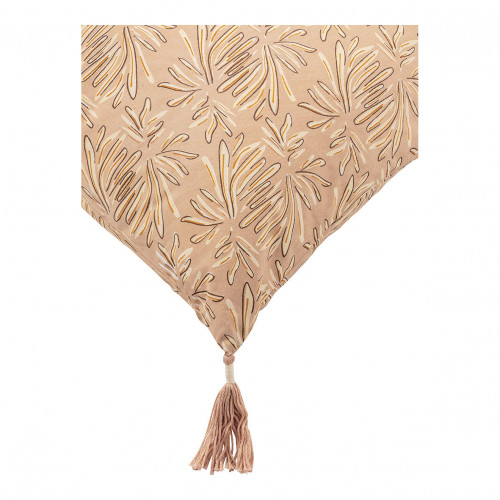 Housse de coussin SOLINA en coton - Rose - 50 x 50 cm