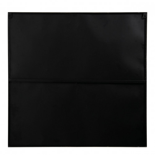 BASILE Mirror in black metal - H. 80 cm