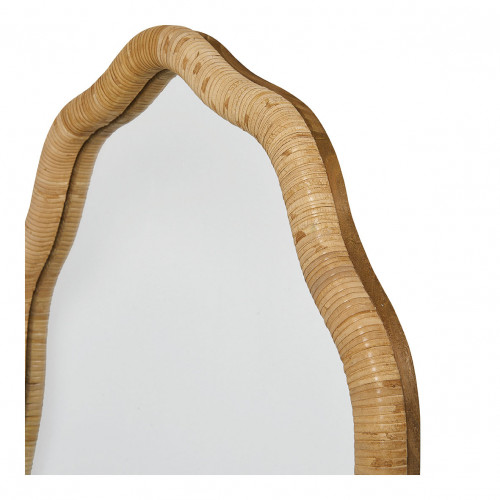 Miroir LOLA en rotin - H. 90 cm Miroir LOLA en rotin - H. 90 cm