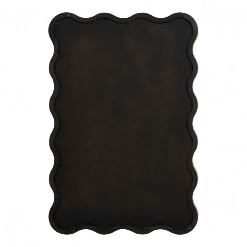 LUMIA Mirror in whitewashed wood - H. 100 cm