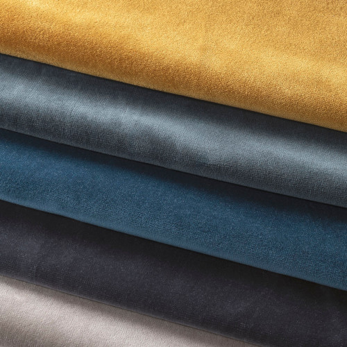 LOU ottoman in cotton velvet for LOU sofa - Forest green