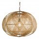 Suspension NAKISHA en rotin - ø 65 x 48 cm