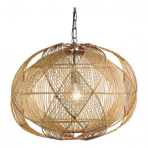 Suspension NAKISHA en rotin - ø 65 x 48 cm Suspension NAKISHA en rotin - ø 65 x 48 cm
