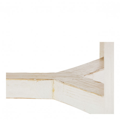 Table basse BAO orme recyclé - Grand modèle - ø 105 cm - Blanc