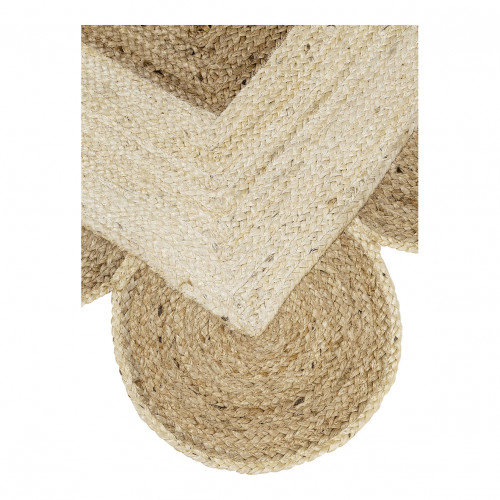 ÉNOLA jute rug - Natural and white - 200 x 300 cm