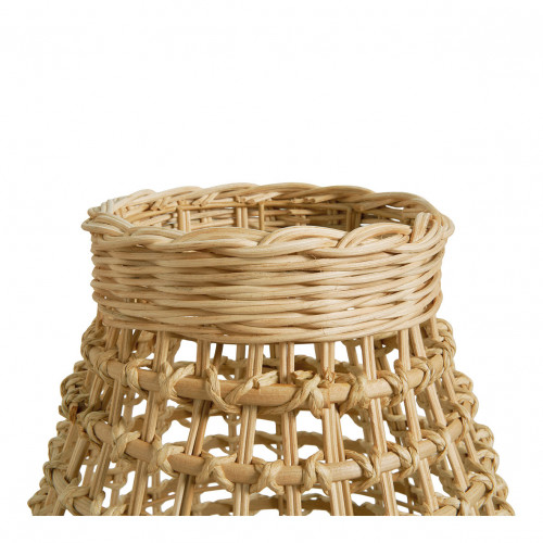 UMALA Vase in Rattan and Metal - Large Model - H. 77 cm