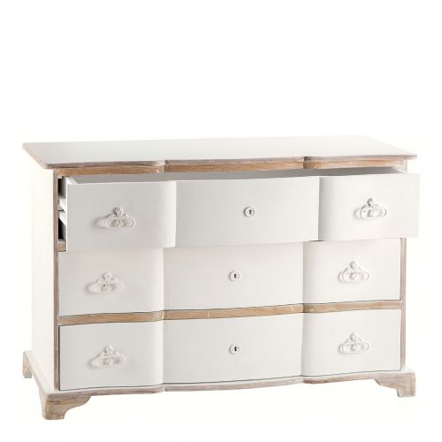 SOPHIE White Chest of Drawers