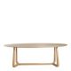Table MAXINE en chêne clair - 230 x 76 x 110 cm