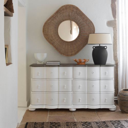 Commode CARLOTTA blanc - Grand modèle Commode CARLOTTA blanc - Grand modèle