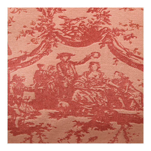 LOUIS Cushion cover in cotton velvet - Pink - 60 x 40 cm