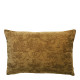 Housse de coussin LOUIS en velours de coton - Bronze - 60 x 40 cm