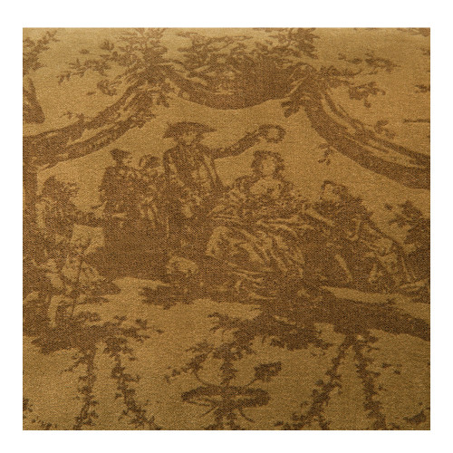 LOUIS Cushion Cover in Cotton Velvet - Bronze - 60 x 40 cm