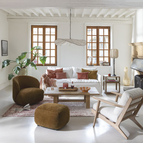 Suspension ALBA en perles - ø 90 cm