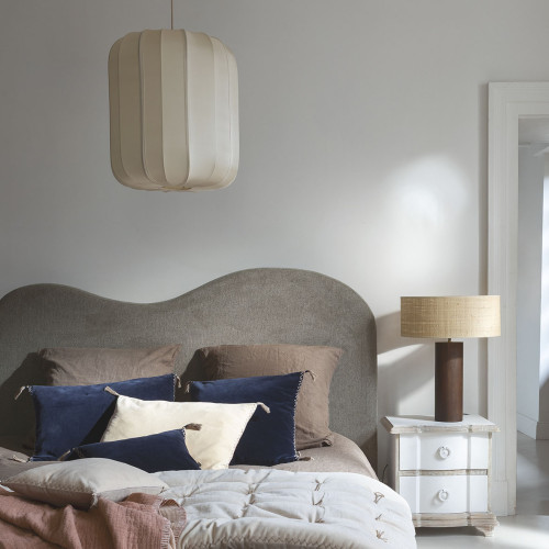 Suspension CALYPSO en tissu finition soie - ø 45 cm