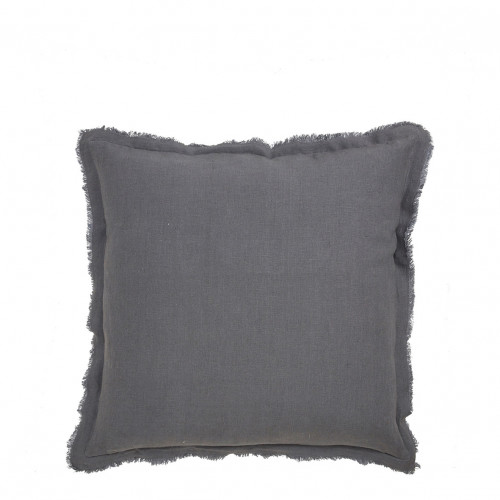 Coussin LEA lin - Gris