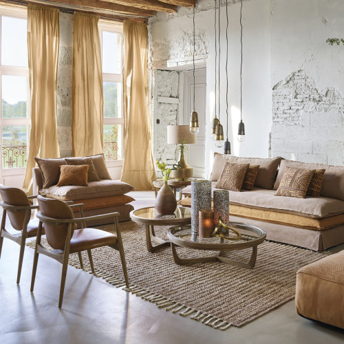 MAXTON Natural Coffee Table - Large Model