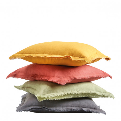 LÉA Linen Cushion - Sienna