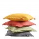 Coussin LÉA lin - Safran