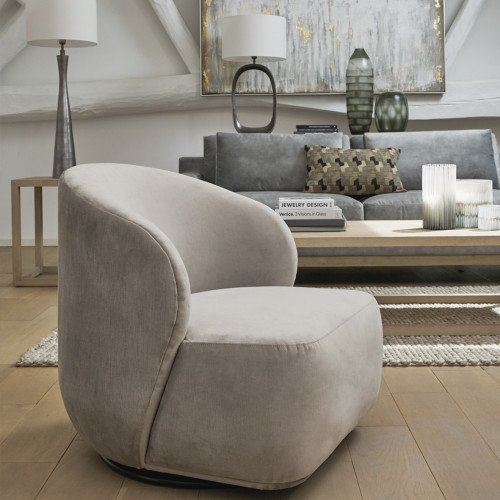 Fauteuil tournant LISETTE