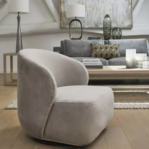 Fauteuil tournant LISETTE